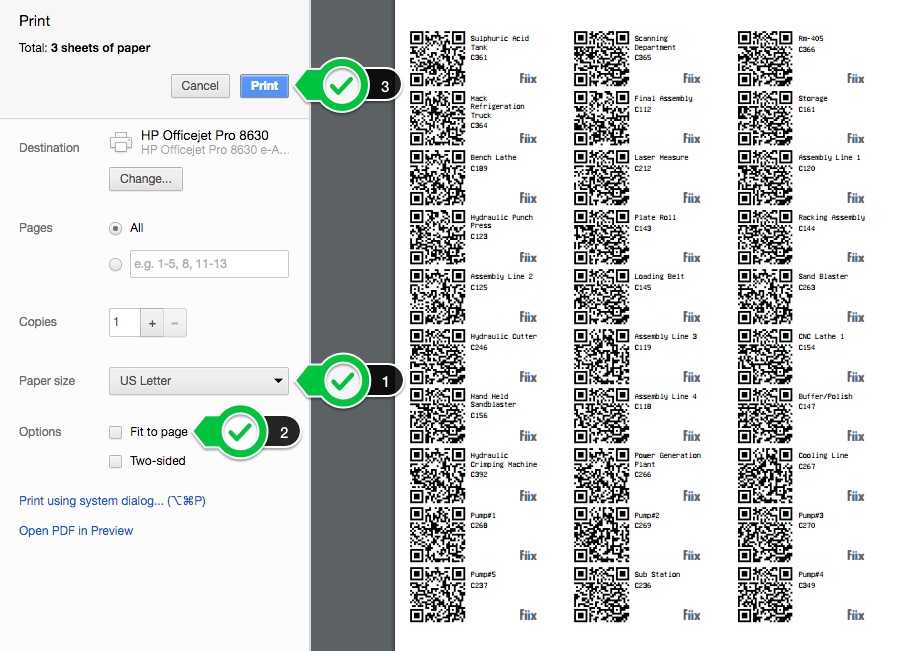 QRCodes Not Printing Correctly Help Centre